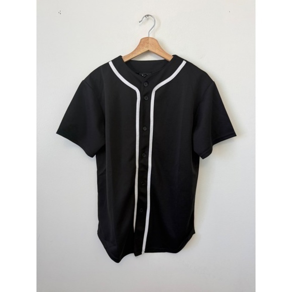 Men's Town Blank Jersey – Black – Size large – NWT